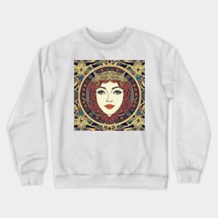 Pictures after Mucha Crewneck Sweatshirt